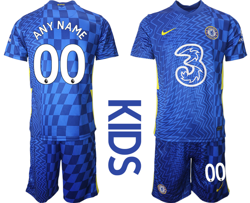 Chelsea FC home kids any name&number 2021/22 Soccer Kit